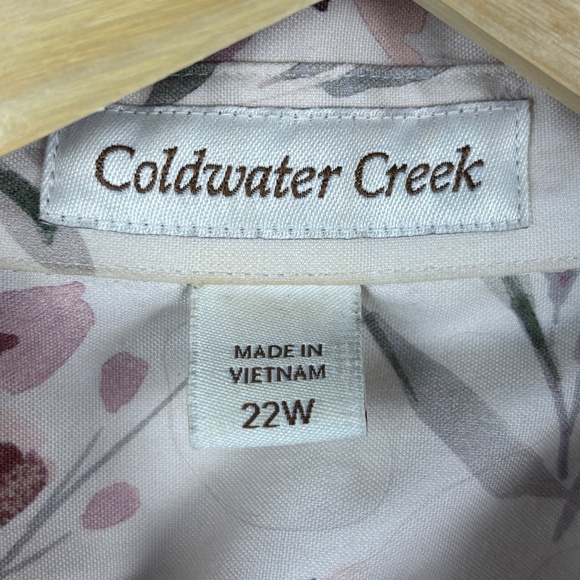 Chico's Womens Long Sleeve Button Up Tunic Shirt 22W Breathable Office Business - Picture 4 of 9